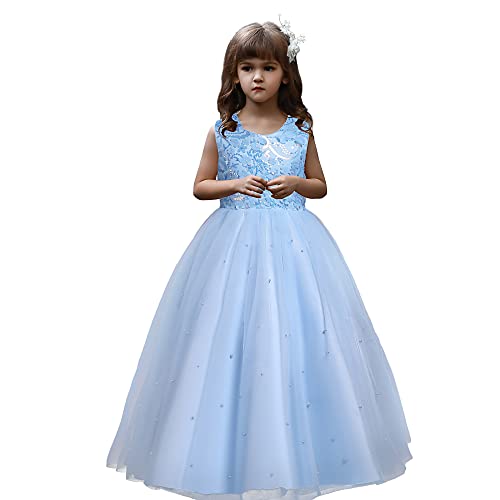 Vestido niñás lentejuelas cuentas tutu sin rozaduras para bodas
