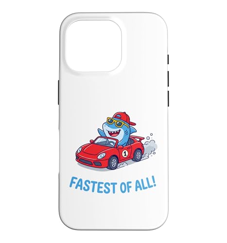 Fastest Of All Kids ���킢���T���̃��[�X�J�[�f�U�C�� �j�̎q�p �X�}�z�P�[�X iPhone 16 Pro �p