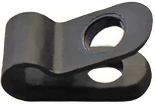 GRAINGER APPROVED Cable Clamp, Nylon, 1/16 in, Blk, 2 Pack of 25