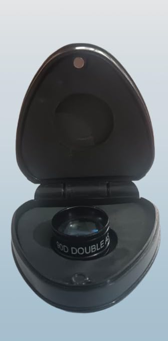 90D Slit Lamp Fundus Examination Lens Black Non Contact Ophthalmic Diagnostic Lens for Retinal Evaluation Glaucoma Diabetic Retinopathy and Macular Examination-picture-18