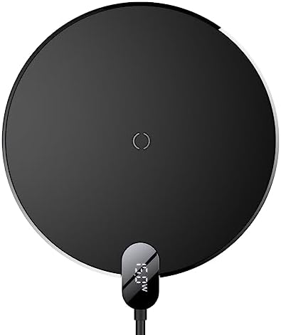 Baseus Digital LED Display Gen 2 Wireless Charger 15W-Black