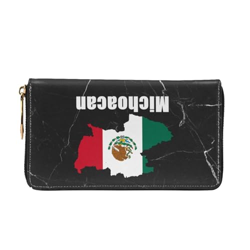 Michoacan Mexico Mexican Map Wallet Card Bag3