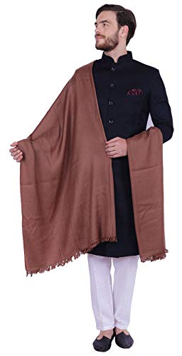 Large Prayer Shawl Pure Wool Wrap India Clothing Gift for Men & Women