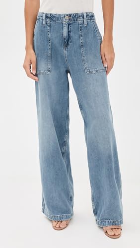 Good American Women's Lite Linen Denim Pants2