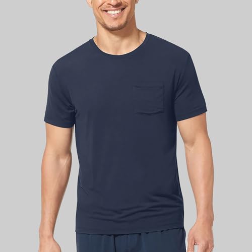 Tommy John Men's, Pajama Crew Neck Pocket Tee, Second Skin Fabric, Slim Modern Fit T-Shirt2
