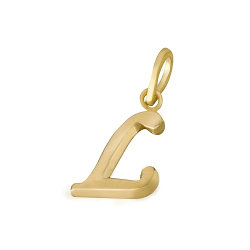 Image of Bangalore Refinery 22kt (916) Purity Gold Alphabet Pendants
