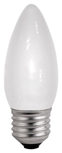 Preisvergleich Produktbild Generic 40 W ES Opal-Kerzenlampe, 35 mm, 10 Stück