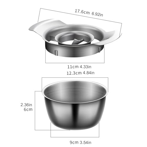 Pomegranate Peeling Tool Set, Pomegranate Peeler, Pomegranate Aril Removal Tool, Stainless Steel Pomegranate Removal Tool, Fruit Deseeder, Pomegranate Seeder Peeling Tool for Kitchen, Home