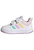 adidas Unisex Baby TENSAUR Sport 3.0 Shoes Infants, FTWR White/semi Flash Aqua/Bliss Lilac, 24 EU