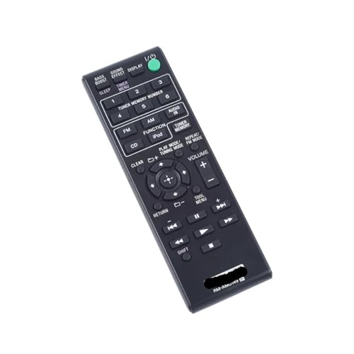 Télécommande RM-AMU180 compatible chaîne audio CMT-S20 CMT-S30IP