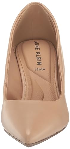 Anne Klein Womens Benedette Padded Insole Faux Leather Pumps2