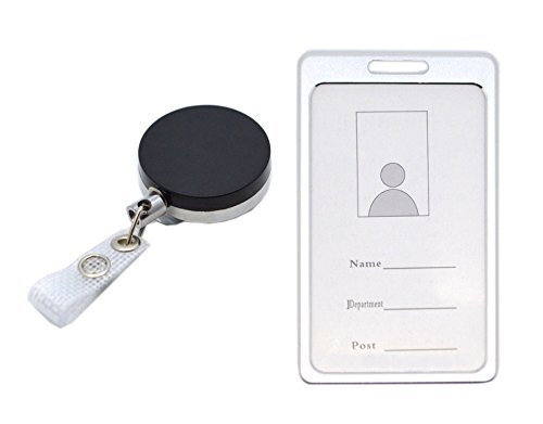 Support de forfait ski et badge jojo en lot de 10 pièces avec attache renforcée en vinyle