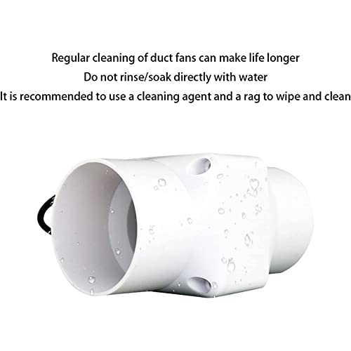 Vvlight 2 Inch Inline Fan 12V, Hvac Fans & Circulators Greenhouse Ventilation Equipment Duct Fan For Grow Tent Attic Kitchen (Size : A-Normal Power) #TOP5