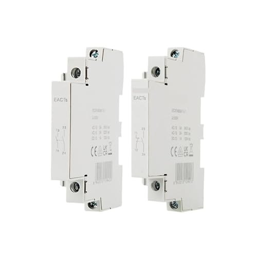Contacts auxiliaires ETEK O+F pour contacteur modulaire EKMF AC 2NO ou 1NO1NC