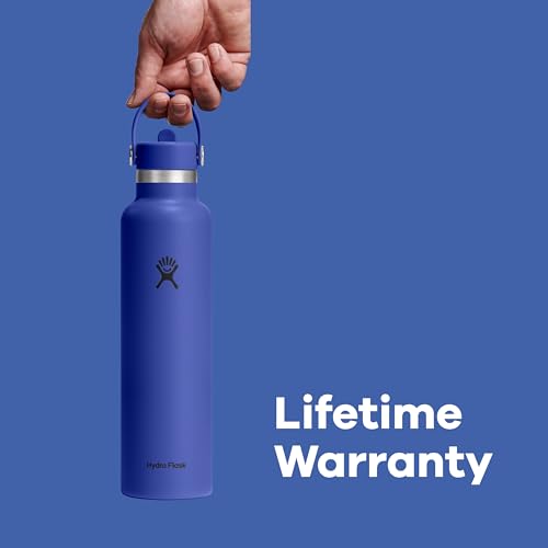 Image of Hydro Flask Straw Cap for Standard Mouth Bottles, Leakproof Straw Lid
