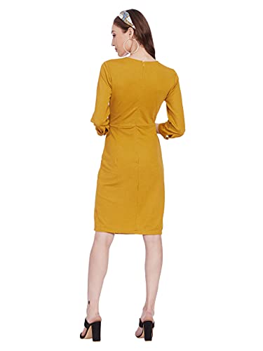 Image of Miss Olive Women's Polyester Blend Bodycon Mini Dress