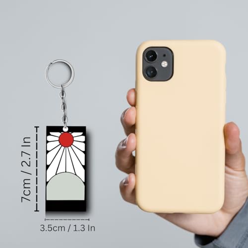 Image of Replix Premium (Pack of 2) Anime Printed Keychain For Bike, Scooty, Car, Acrylic Keyholder anime earings