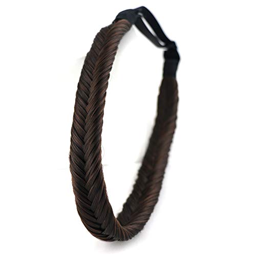 Beira Braids Women's Synthetic Headband Hair Braid Natural Looking Hair Piece Extension (2-33)