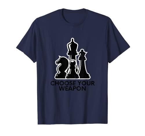 Cool Professional Chess Master Elige tus gráficos de armas Camiseta