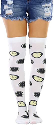 Image of ToBeInStyle Women's Over The Knee Knit Thigh High Warm Socks
