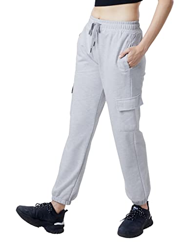 Image of The Souled Store Women's Mid Rise Regular Joggers