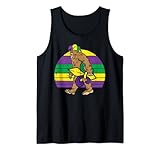 Photo Gallery jester bigfoot sasquatch mardi gras retro uomini donne bambini canotta Photo Gallery jester bigfoot sasquatch mardi gras retro uomini donne bambini canotta