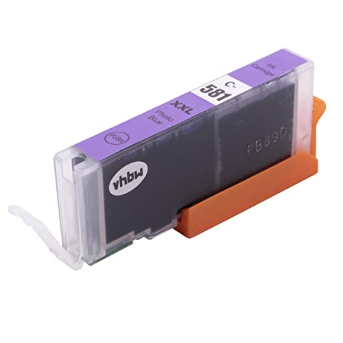 Cartouche Encre Photo Bleu Compatible Canon PIXMA - Modèles TS8100, TS8152, TS8251, TS9150