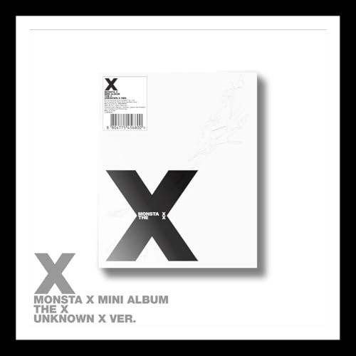 (UNKNOWN X Ver.) MONSTA X [THE X] 13th Mini Album / CD-R+Book+Lyric+Book Mark+Photo+2...