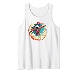 Deportes extremos para adictos a la adrenalina, aventuras aéreas Camiseta sin Mangas