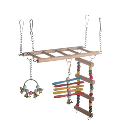 Hemobllo - Scala per pappagalli, dondolo e