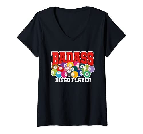 Womens Bingo Shirts for Grandma, Black