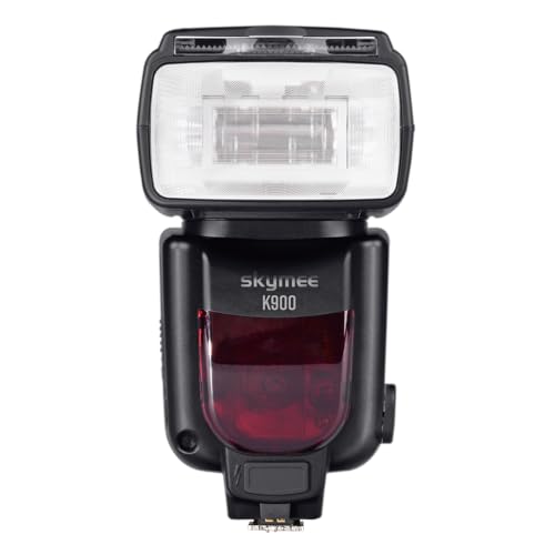 SKYMEE TTL LCD Flash Speedlite Compatible with DSLR Camera EOS 70D 77D 80D Rebel T7i T6i T6s T6 T5i T5 T4i T3i SL2 and with Standard Hot Shoe Stand