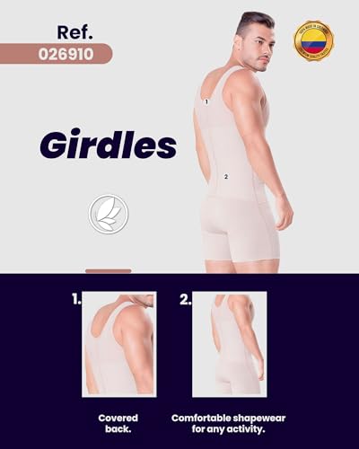 Fajitex Compression Garments Fajas Colombianas Para Hombre Bodysuit Shapewear Shirt Girdle for Men Shaper Liposuction4