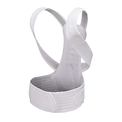 Correcteur de posture pour soulager le mal de dos blanc XS