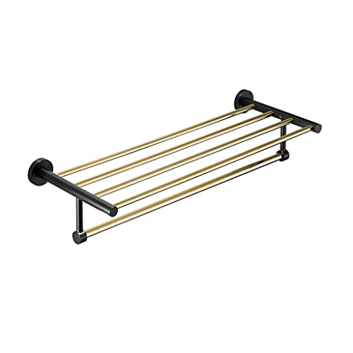 Porte-serviettes mural en inox mat pour optimiser le rangement de votre salle de bain