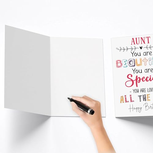 Popmazing Aunt You Are Beautiful You Are Special - Aunt Birthday Card thumb #1