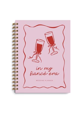 Yop & Tom Wedding Planner Journal - Wedding Organizer Book - Thoughtful Engagement Gift - In My Fiance Era