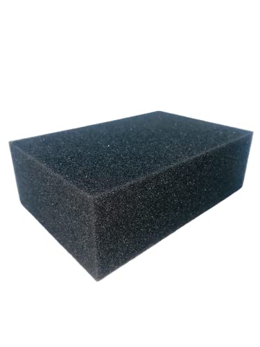 Nespoli Esponja de Albañil, Ideal para Cementos, Baldosas y Decoración, Color Gris, 180x120x60 mm