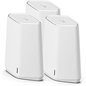 NETGEAR Orbi Pro WiFi 6 Mini (SXK30B3) | 3-pack wifi mesh overal op kantoor of thuis | Dual Band, VLAN, QoS | dekking…