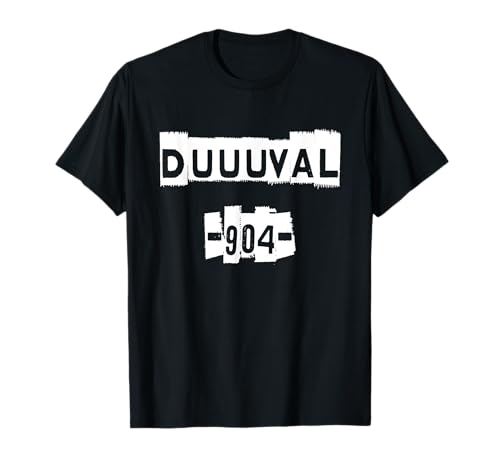 DUUUVAL 904 Jacksonville Florida Peferct Jax T-Shirt