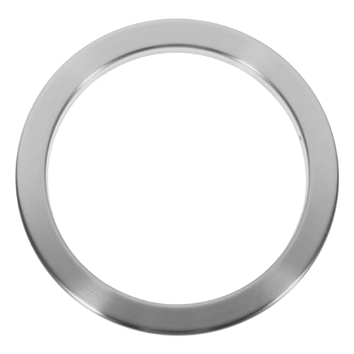 Hohopeti Kitchen Garbage Can Lid Metal Trash Chute Grommet for Counter Quick Install Safe for Hands