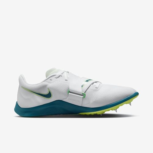 Nike Rival Jump Track & Field Jumping Spikes (DR2756-100, White/Barely Green/Volt/Bright Spruce)3