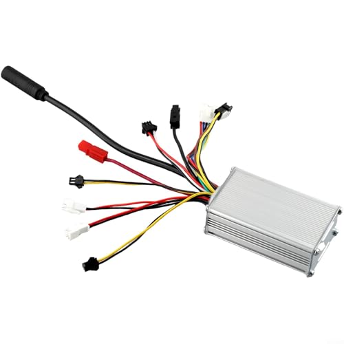 Gettimore Controlador de bicicleta eléctrica 36V 48V 250W 15A 6-FET Motor Driver con impermeable para conector JULET