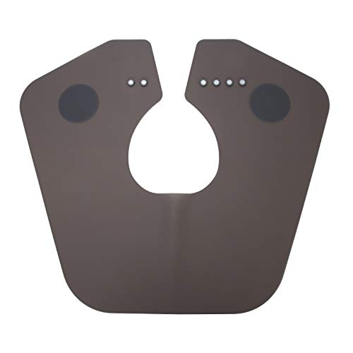 Xale profissional de silicone para cabeleireiro, capa à prova d'água, 53 x 43 cm, capa para tingime