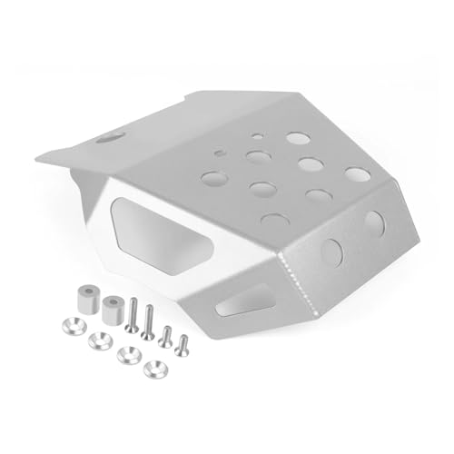 Protection Moteur Moto pour Kawasaki KLX250 KLX250R KLX250S KLX300 KLX300R KLX 250 300Protection Moteur Moto Sabot Moteur Protection De Cadre(Silver)