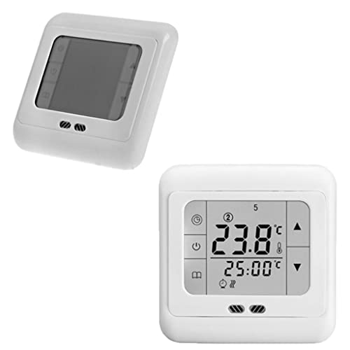 Thermorégulateur numérique JFDBGU programmable tactile pour chauffage au sol électrique