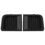 Guteauto 1 Pair Left Right Side Front Lower Bumper Grille Insert Bezel Cover for Jeep Renegade 2015-2018 Replaces 5XB62LXHAA 5XB63LXHAA
