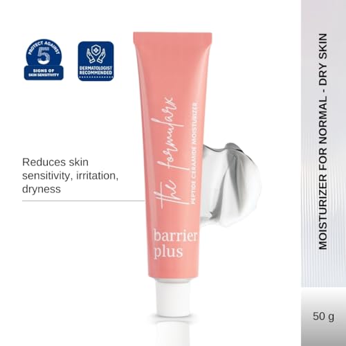 Image of The Formularx Peptide Ceramide Moisturizer - Barrier Plus Nourishing Barrier Repair Moisturizer For Normal, Dry, Compromised, Sensitive skin 50 g