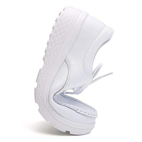 Image of Nurse Shoes for Women Nursing Shoes Zpatos para Trabajar en Restaurante de Mujer Flats for Women
