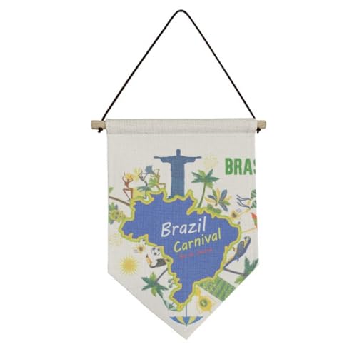 Bannière décoration Brésil pour une ambiance de fête et carnaval chez soi